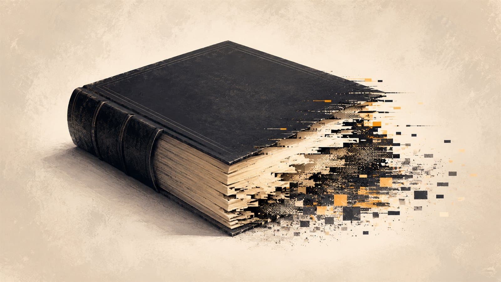 The book on AI destroying truth. The AI destroyed some of its quotes.